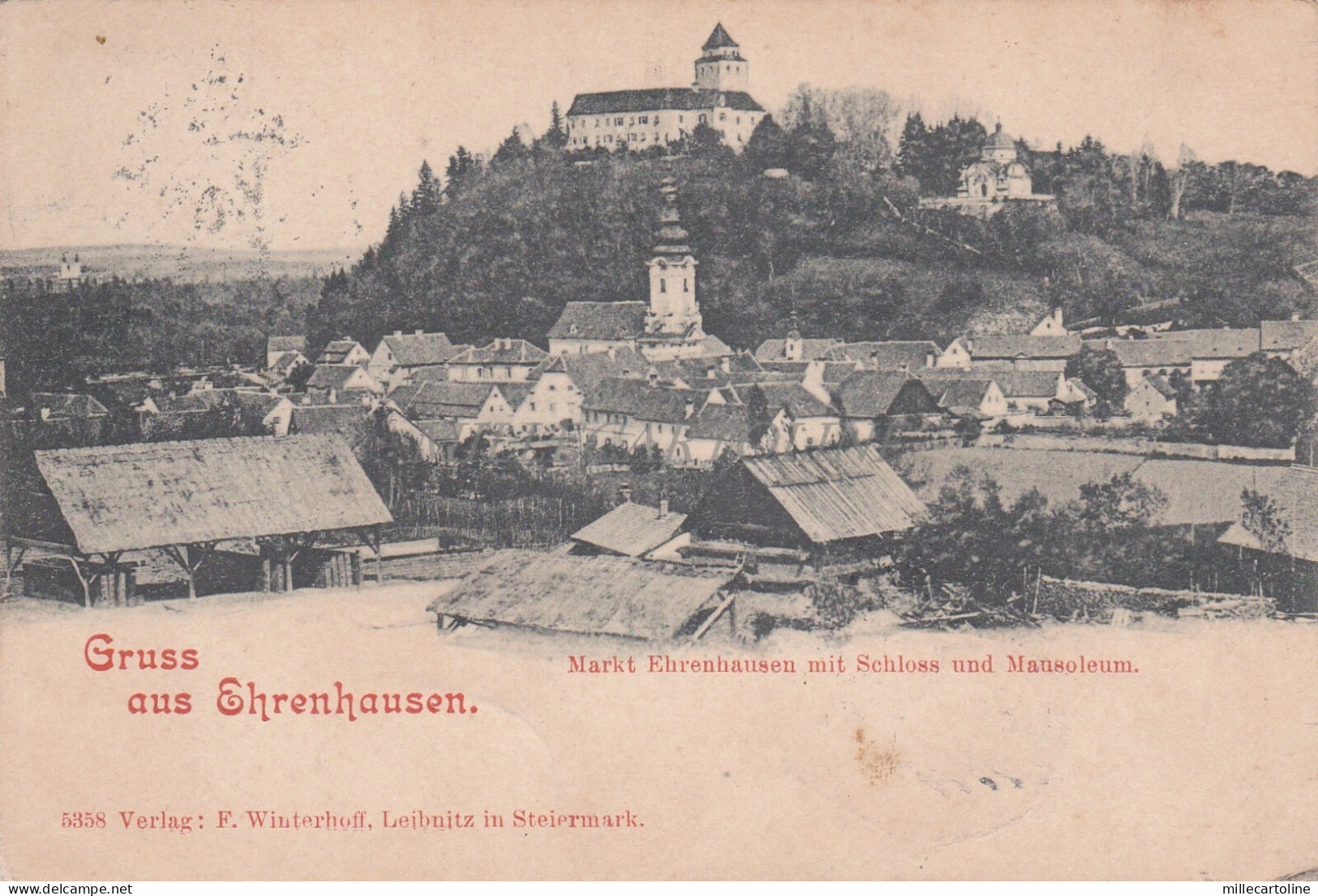 AUSTRIA - Gruss aus Ehrenhausen 1903