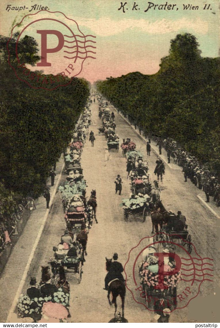 AUSTRIA. HAUPT ALLEE. K. K. PRATER, WIEN II