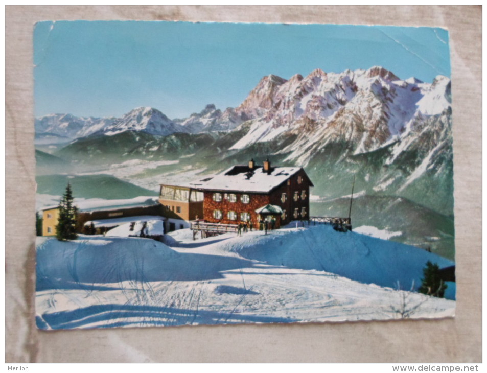 Austria  -  Haus im Ennstal - Krummholzhütte mit Dachstein      D126629