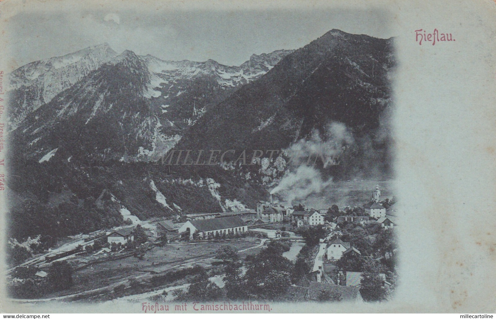 AUSTRIA - Hieflau mit Tamischbachthurm