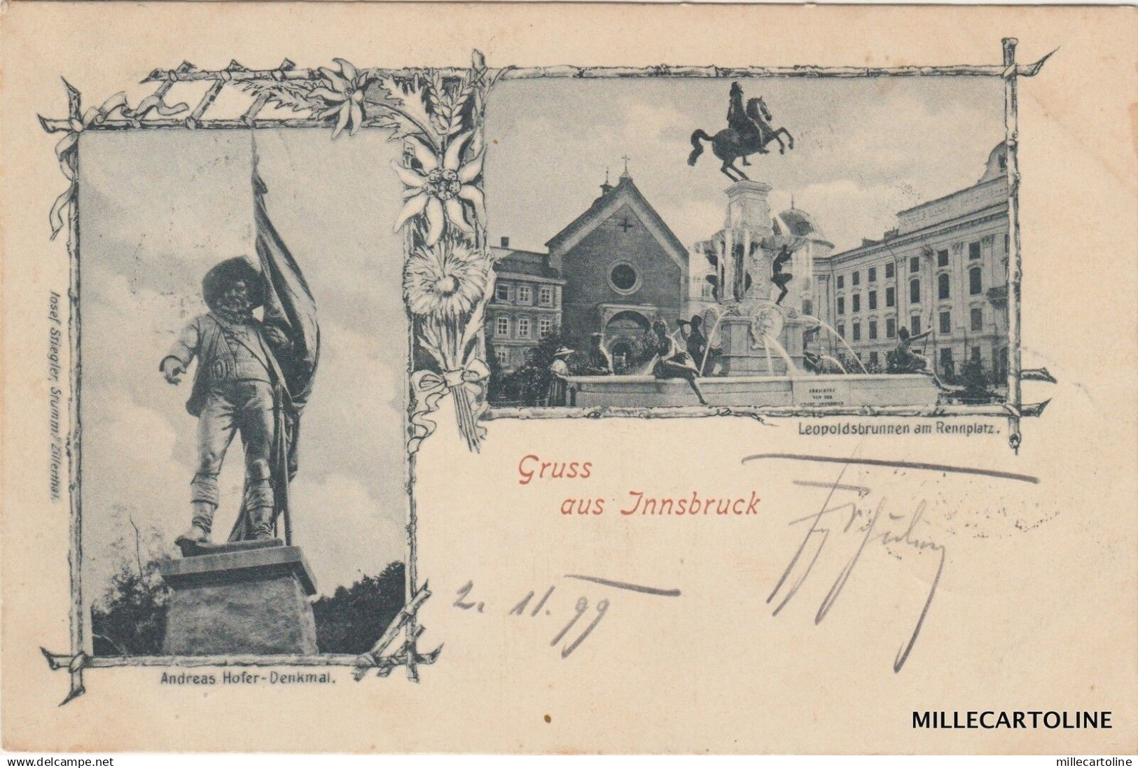 AUSTRIA - Innsbruck - Gruss aus Innsbruck 1899