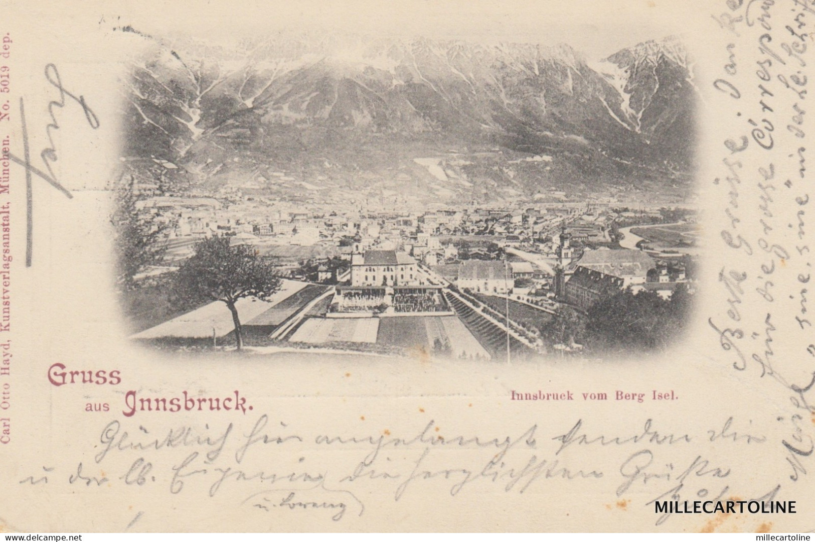 AUSTRIA - Innsbruck - Innsbruck  vom Berg Isel