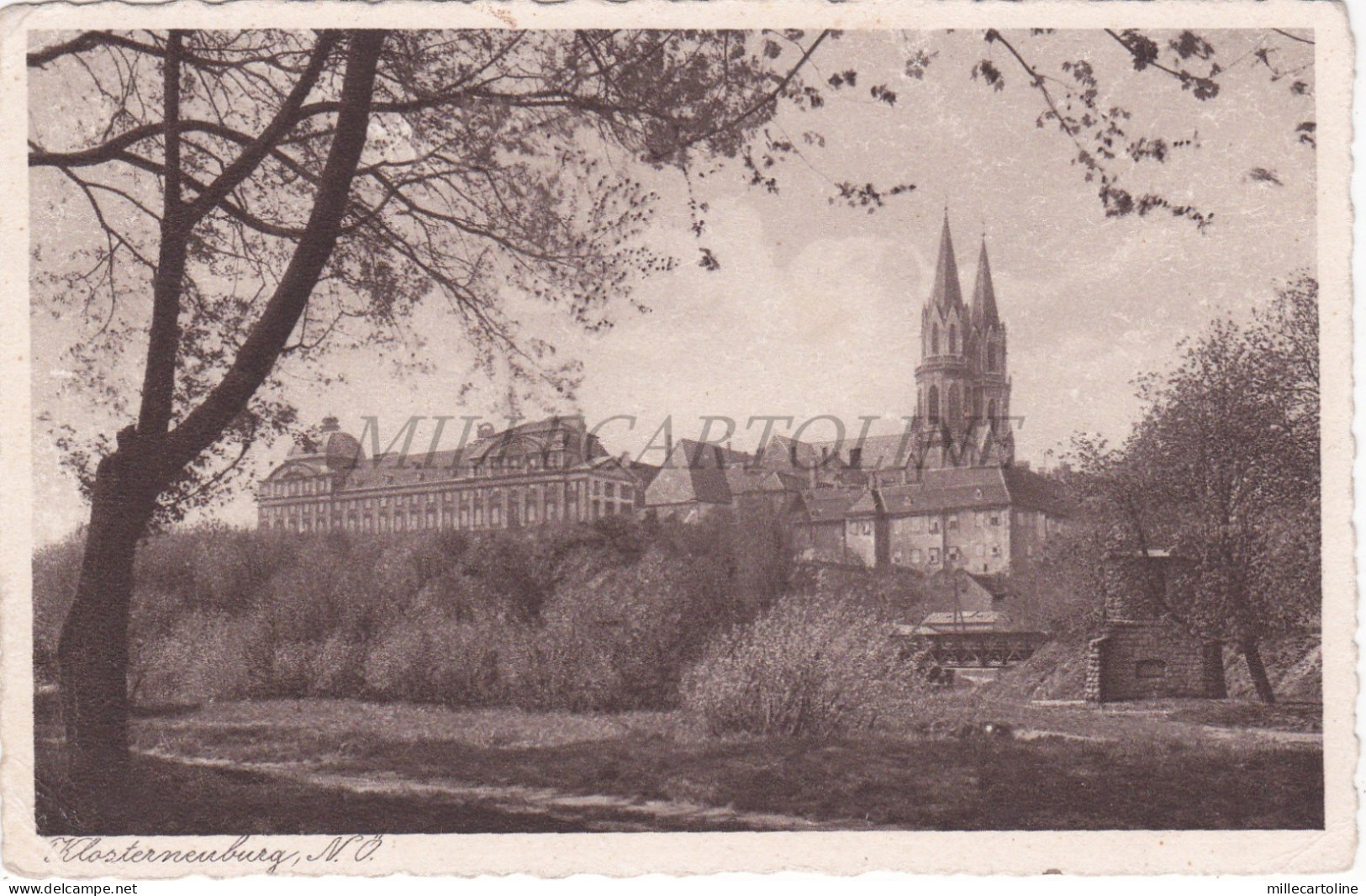 AUSTRIA - Klosterneuburg, Postkarte 1934
