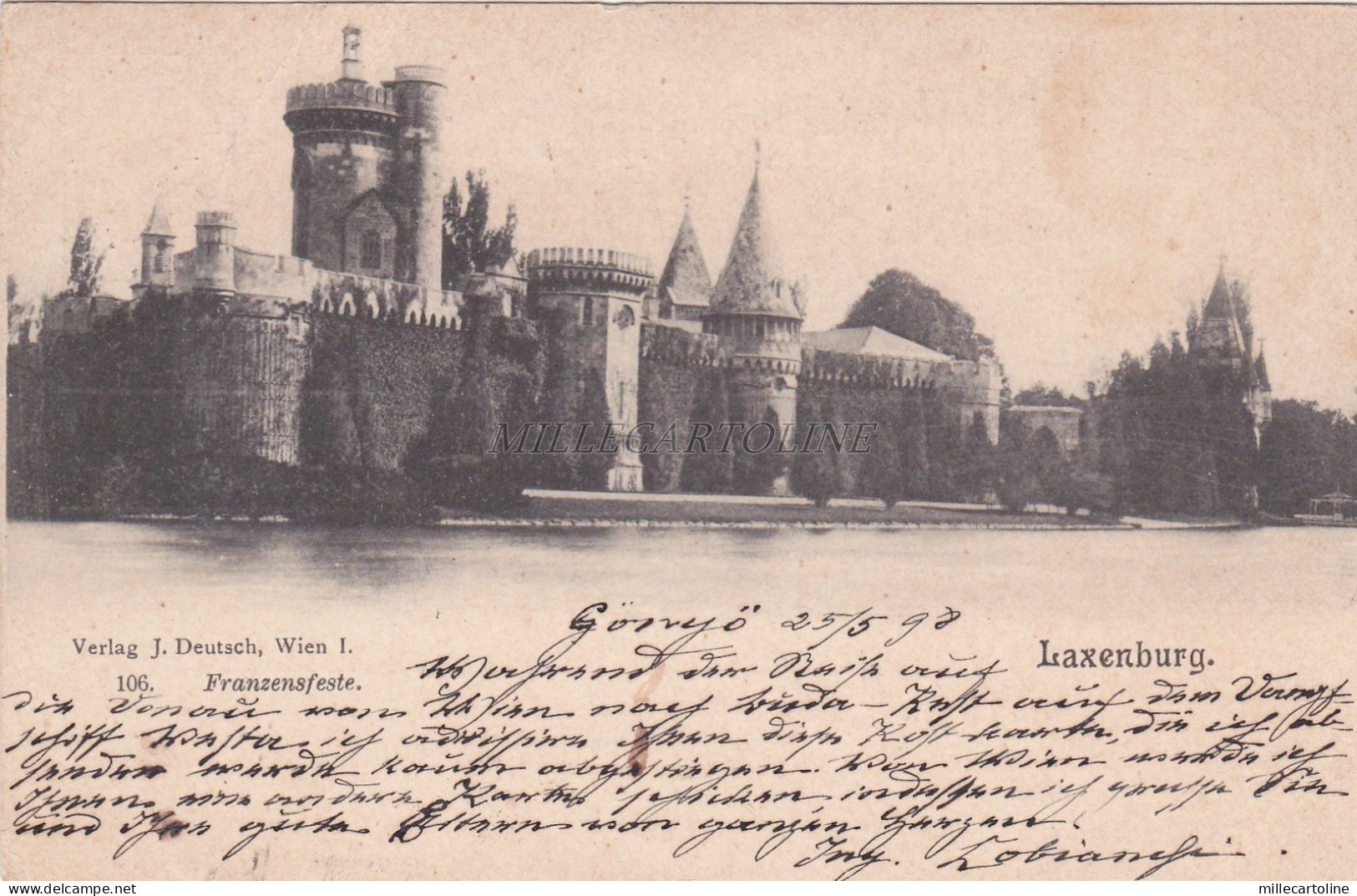 AUSTRIA - Laxenburg - Franzensfeste - 1898