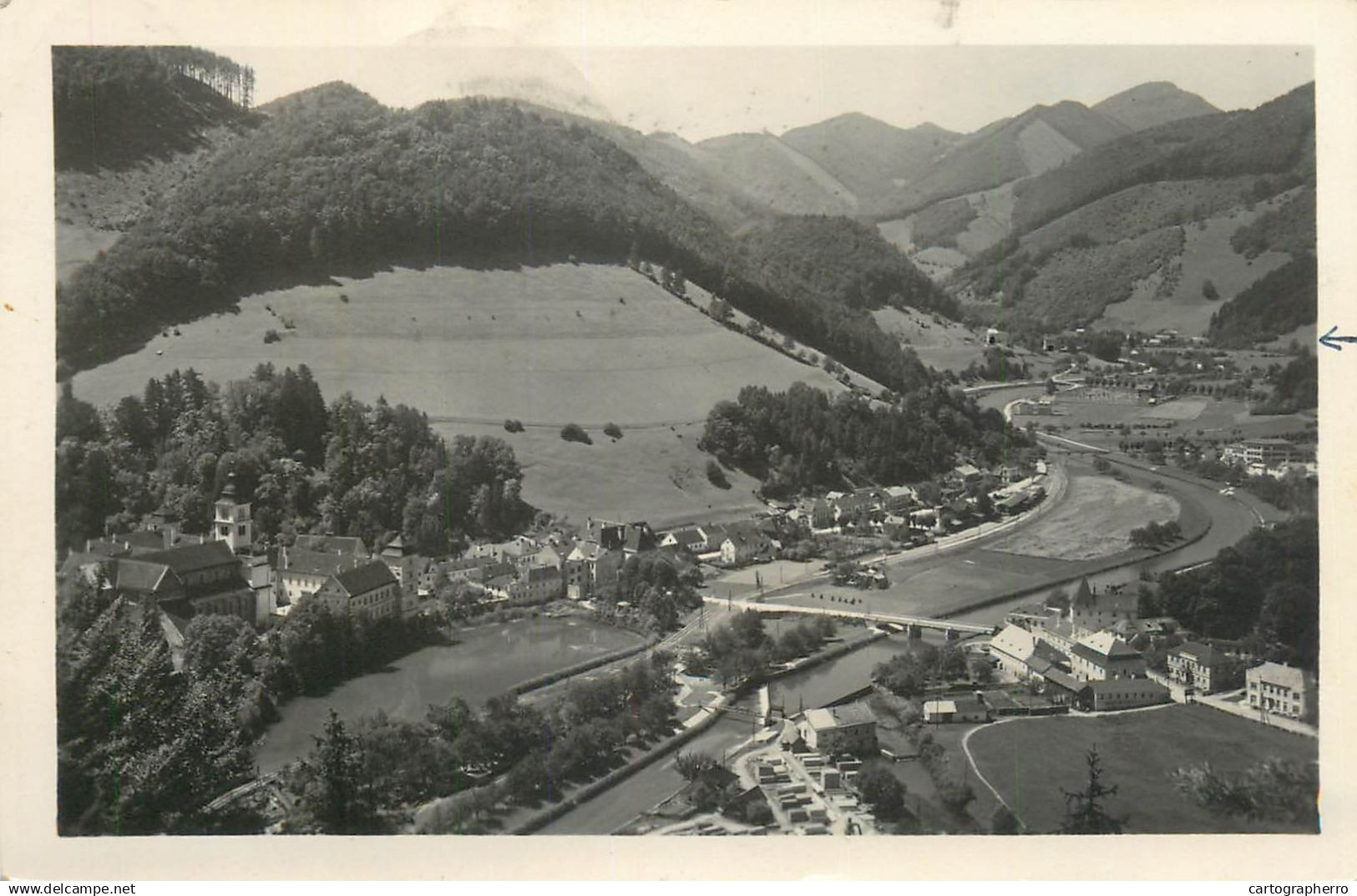 Austria Lilienfeld panoramic view