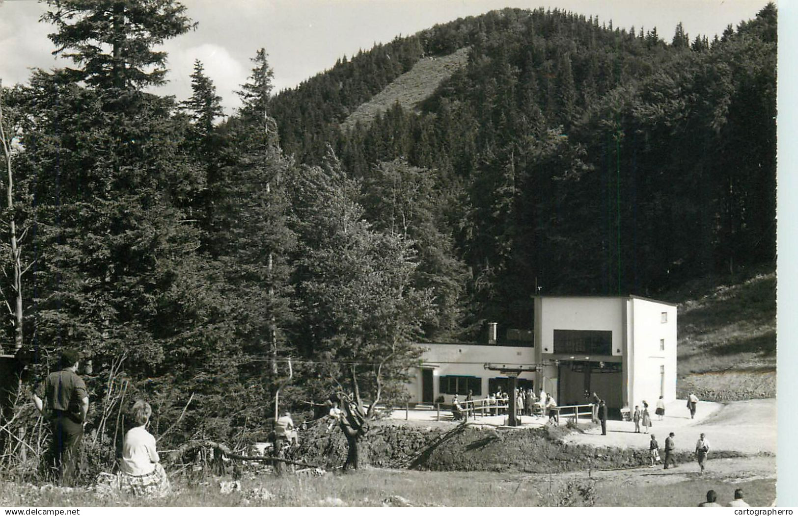 Austria Lilienfeld Sesselift Bergstation