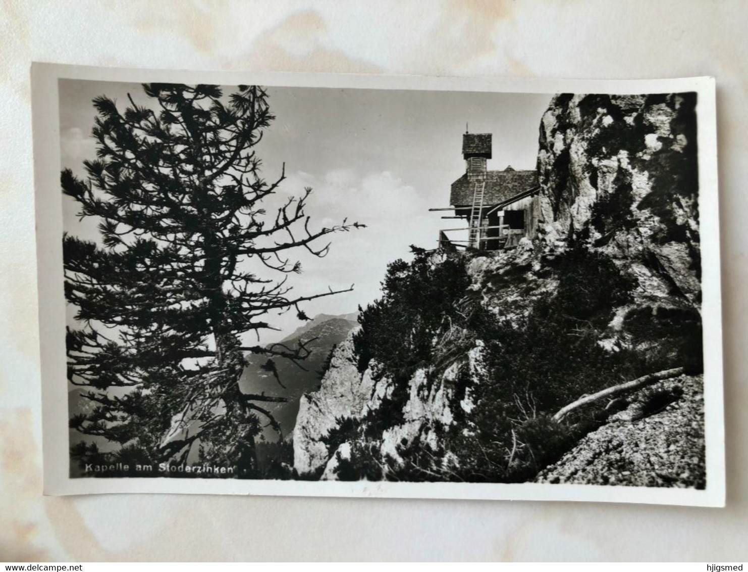 Austria Österreich Gröbming Groebming Strodelzinken Kapelle chapel RPPC real photo 14461 post card POSTCARD