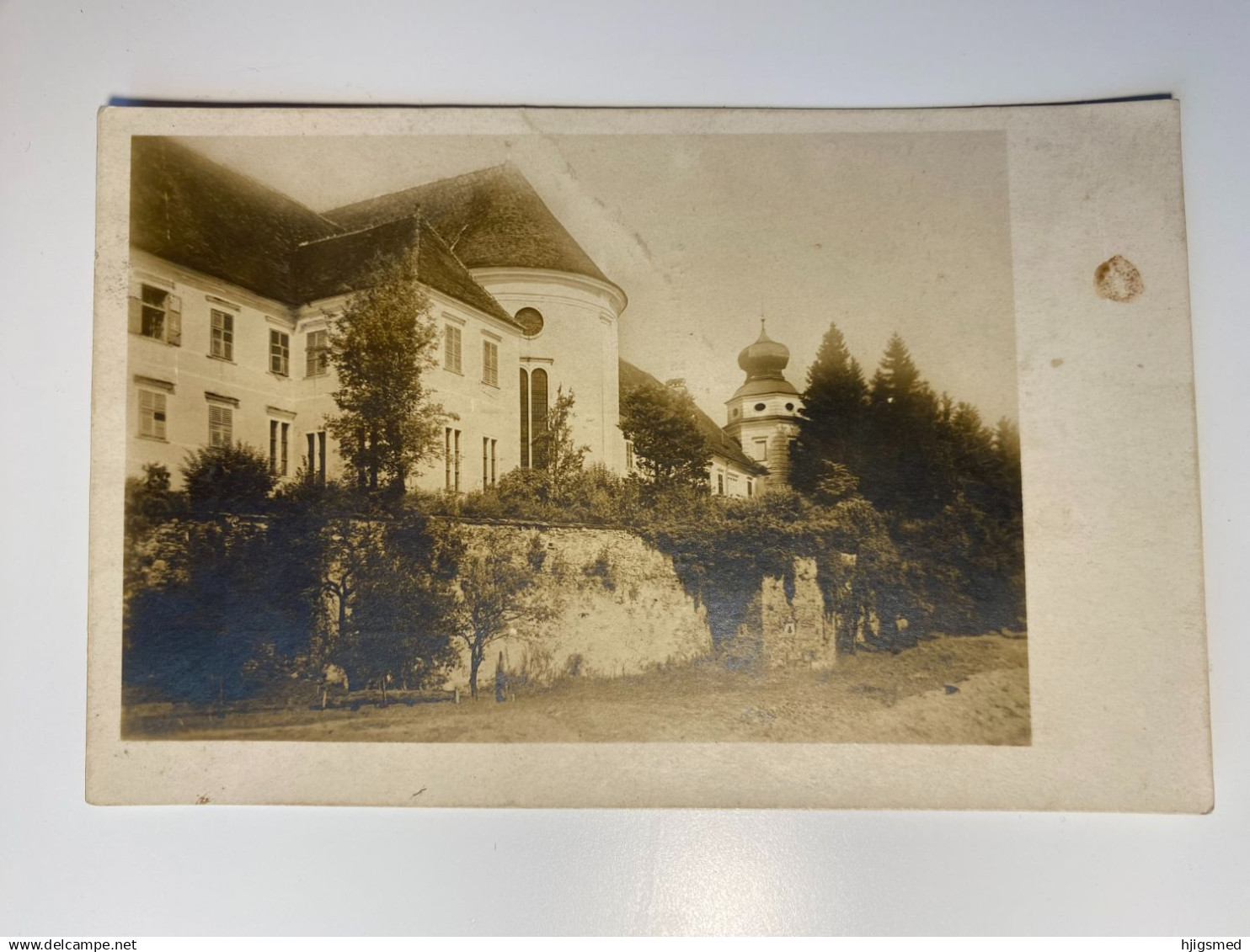 Austria Österreich Vorau Steiermark Styria Chorherrenstift canonry  RPPC real photo to Güssing 17685 post card POSTCARD