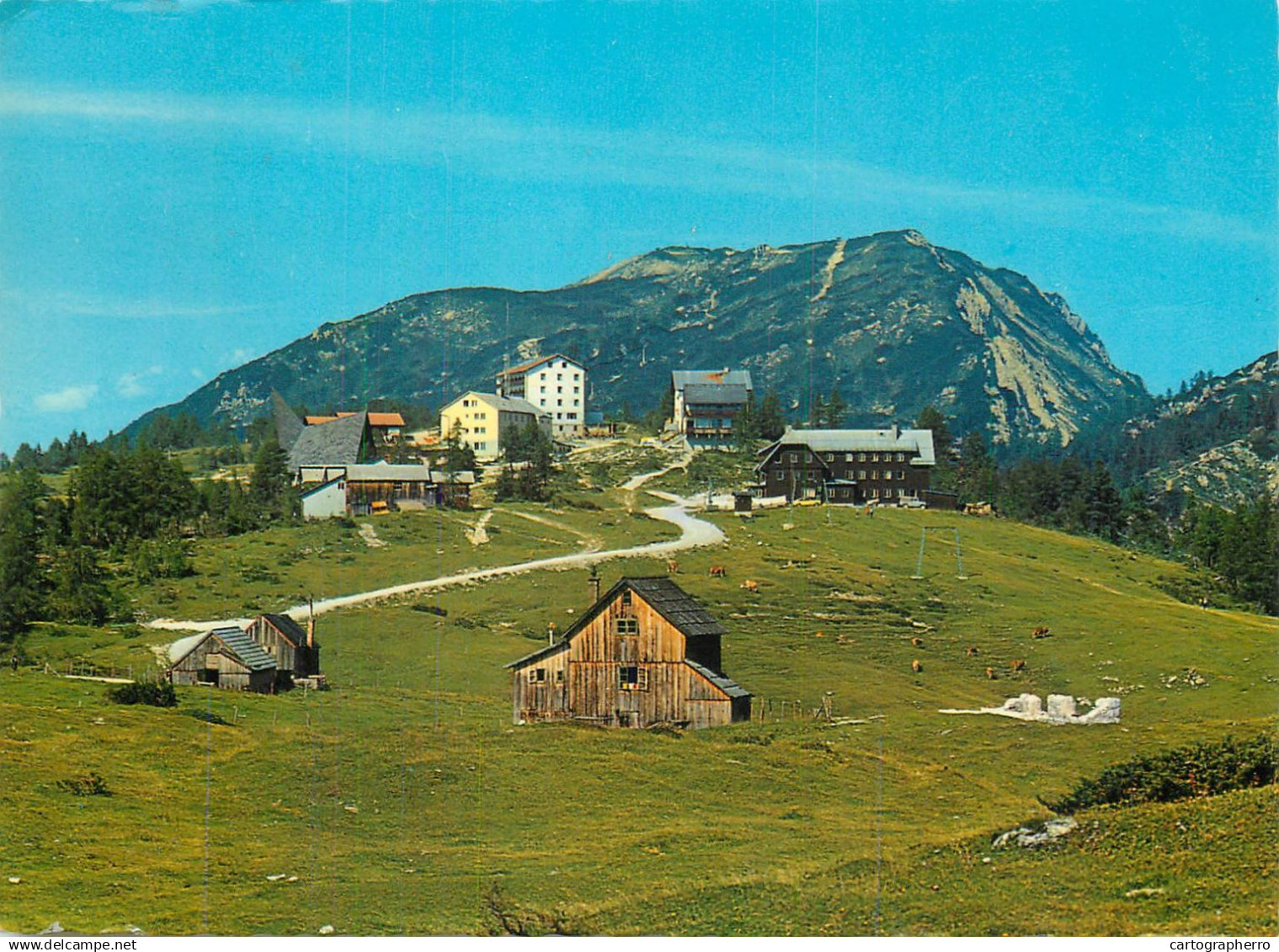 Austria Salzkammergut Tauplitz Alm picturesque mountain scenery