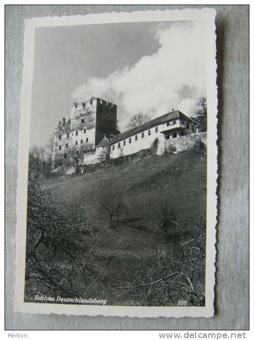 Austria -  Schloss  Deutschlandsberg   RPPC  ca 1930's   D85398