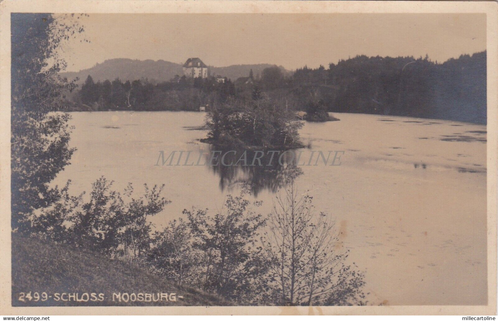 AUSTRIA - Schloss Moosburg - Foto Postkarte