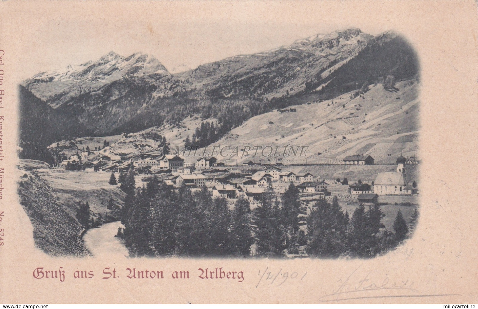 AUSTRIA - St. Anton am Arlberg - 1901