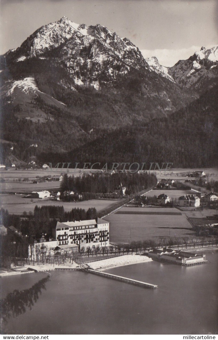 AUSTRIA - Strobl, Seehotel und Strandbad - Foto Postkarte 1930