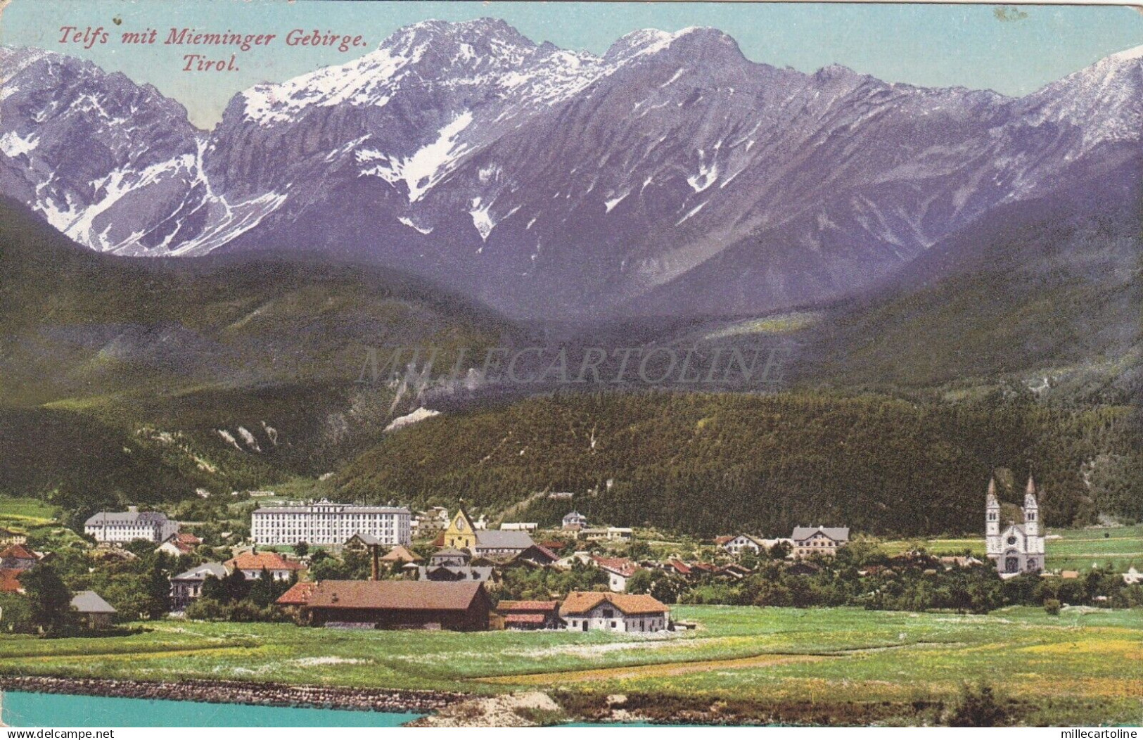 AUSTRIA - Telfs mit Mieminger Gebirge