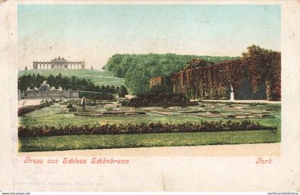 [-20%] AUTRICHE - Vienne - Château de Schönbrunn - Colorisé - Carte postale anci