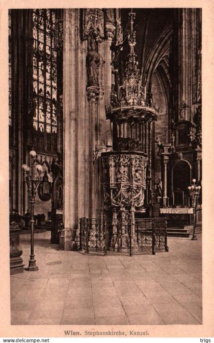Wien - Stephanskirche, Kanzel