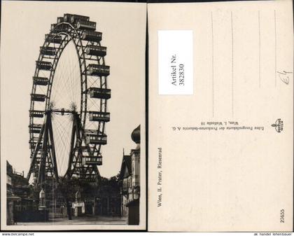 382830,Wien Leopoldstadt Prater Riesenrad