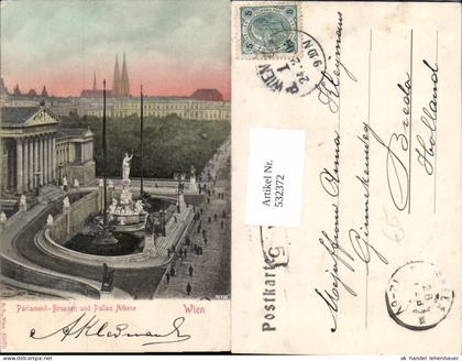 532372,Wien Innere Stadt Parlament Pallas Athene