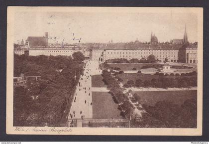 Postcard, Austria Vienna, Asserer Burgplatz