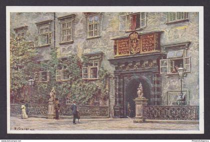 Postcard, Austria Vienna, Burg Schweizertor