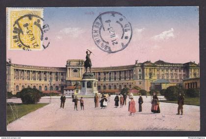 Postcard, Austria Vienna, Hofburg mit Heldenplatz
