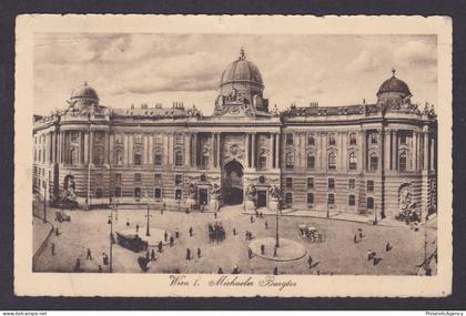 Postcard, Austria Vienna, Michaeler Burgtor