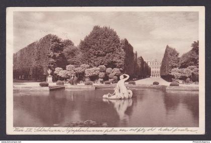 Postcard, Austria Vienna, Schönbrunn, Nymphenbrunnen
