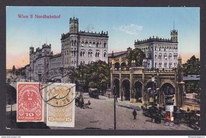 Postcard, Austria Vienna, Wien I Nordbahnhof