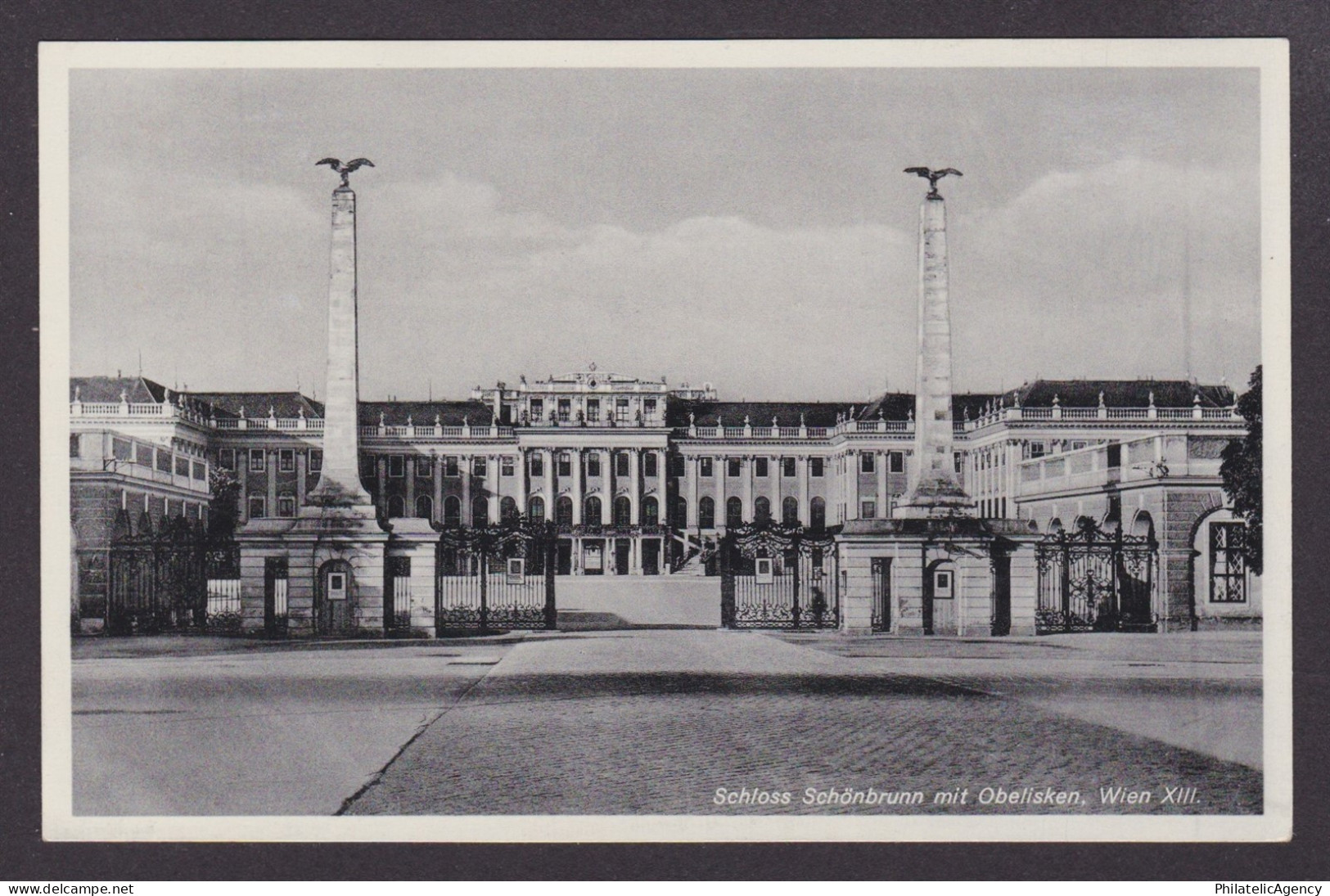 AUSTRIA, Vintage postcard, Vienna, Schönbrunn Palace