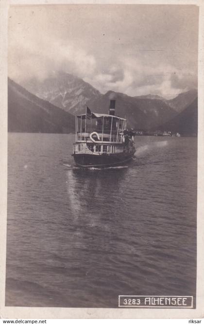AUTRICHE(ACHENSEE) BATEAU A VAPEUR