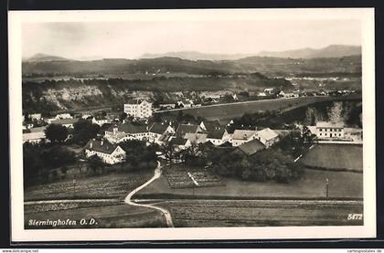AK Sierning, Sierninghofen aus der Vogelschau