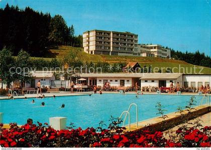 Bad Leonfelden AT Schwimmbad mit Kurhaus