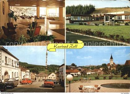 Bad Zell Kurbad Zell Kurhaus Strassenpartie Park Kirche