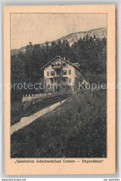 Goisern Salzkammergut Bad Sanatorium Dependance