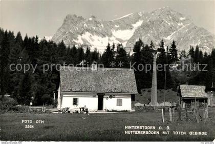 Hinterstoder Hutererboeden Totes Gebirge