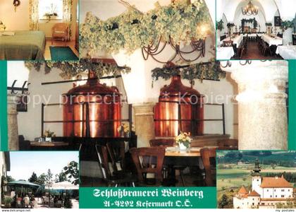 Kefermarkt Schlossbrauerei Weinberg Gasthaus Biergarten