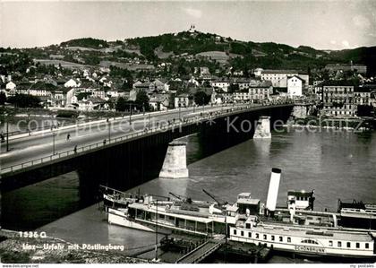Linz Donau Urfahr m. Poestlingberg