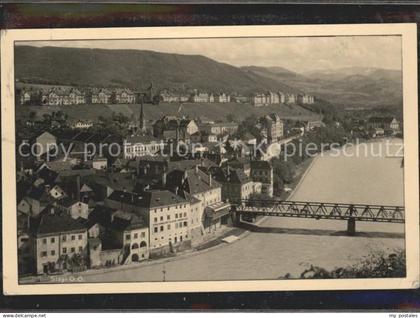 Steyr Enns Oberoesterreich Teilansicht Enns Bruecke