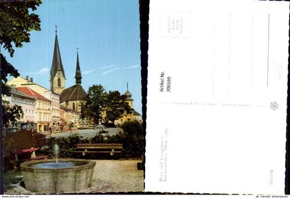 706599 Bad Leonfelden Ansicht Platz mit Brunnen