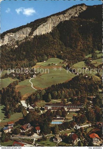 Bad Goisern Salzkammergut Fliegeraufnahme mit Jodschwefelbad