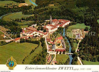Zwettl Rodl Fliegeraufnahme Zisterzienserkloster Zwettl