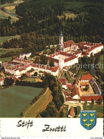Zwettl Rodl Zisterzienserstift Fliegeraufnahme