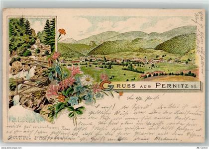 2763 Pernitz 1897 Lithographie Myrafälle - 13645143