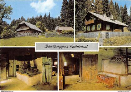 B67778 Austria Peter Rosegger house Krieglach multiviews