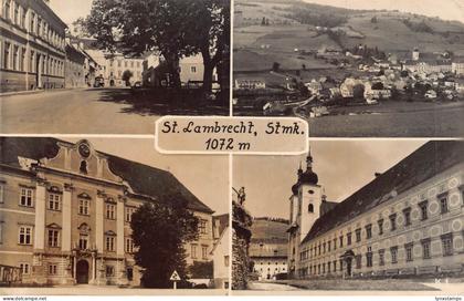 C038 Austria, St. Lambrecht Stmk. 1072m 1960 vintage postcard