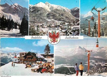 CPA Seefeld Seilbahnen Wintersportplatx Seefeld 1200m Tirol