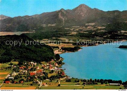 Egg Faakersee Fliegeraufnahme