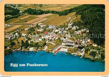 Egg Faakersee Fliegeraufnahme