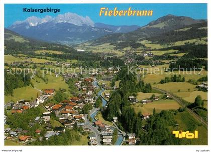 Fieberbrunn Tirol Fliegeraufnahme