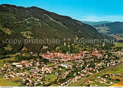 Friesach Kaernten Fliegeraufnahme